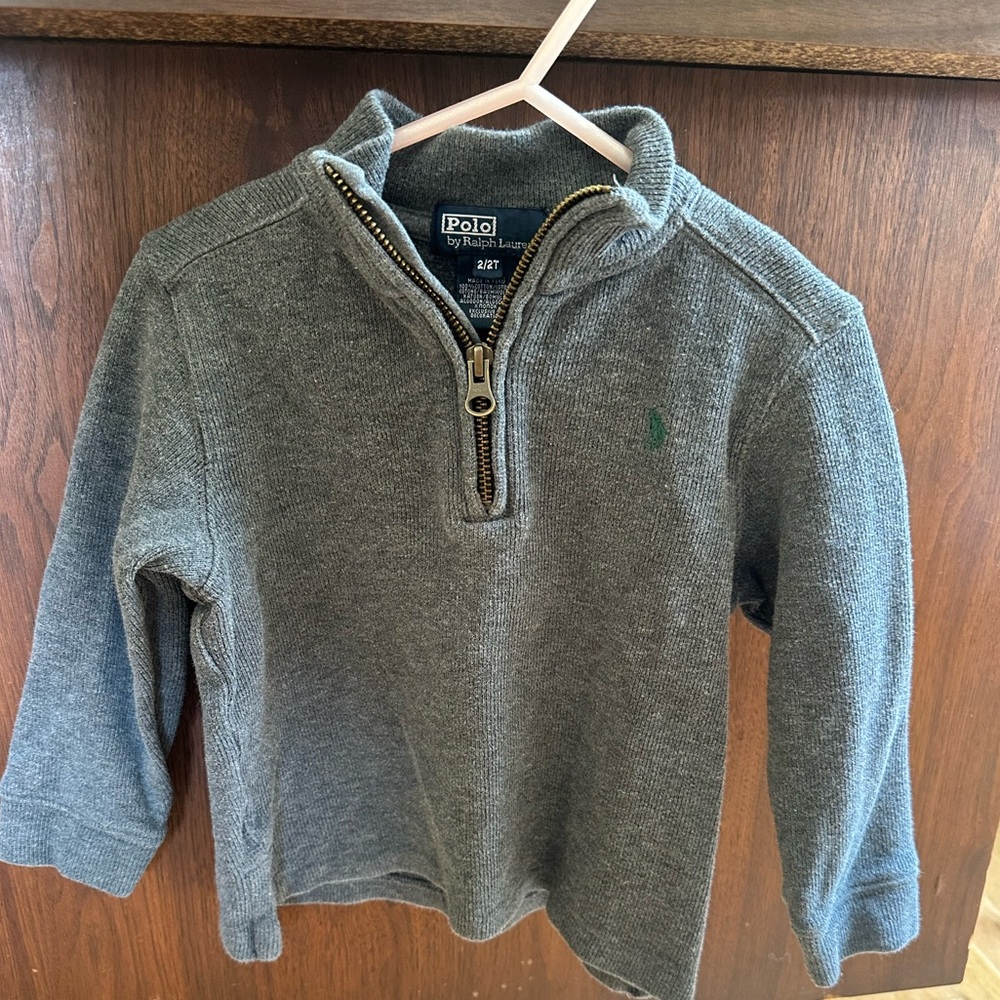 Polo Ralph Lauren pullover - heather gray 2T
Smoke free home